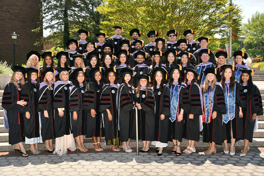 Rotation of images from 2026 School of Dental Medicine convocation