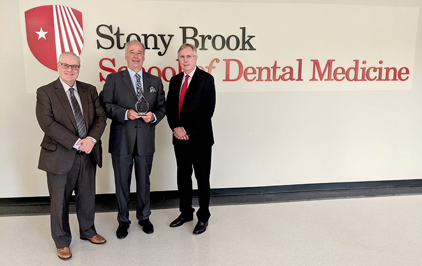 Dr. Stephen Walker, Dr. Kenneth Kurtz and Dean Patrick Lloyd