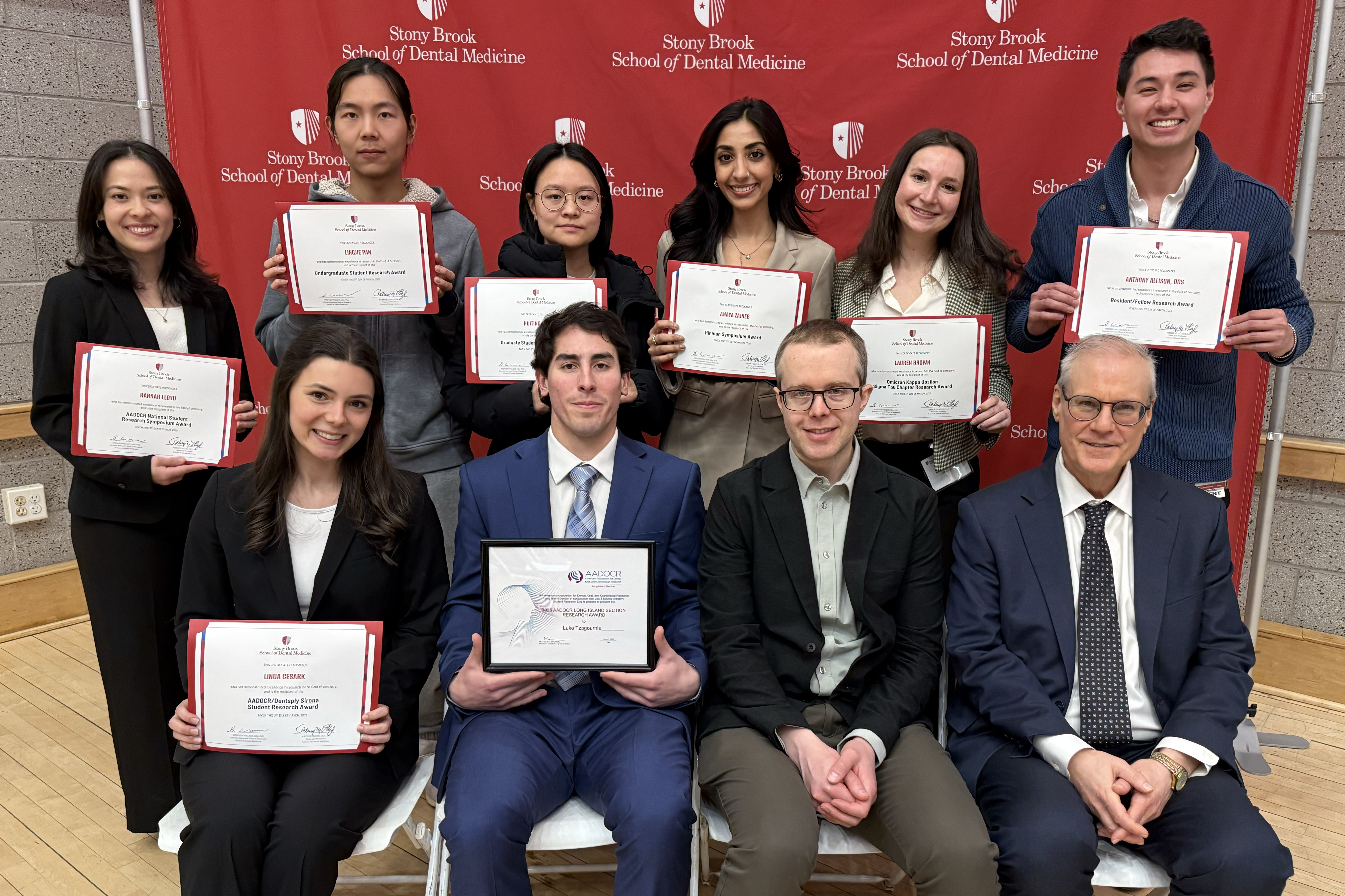 Research Award winners