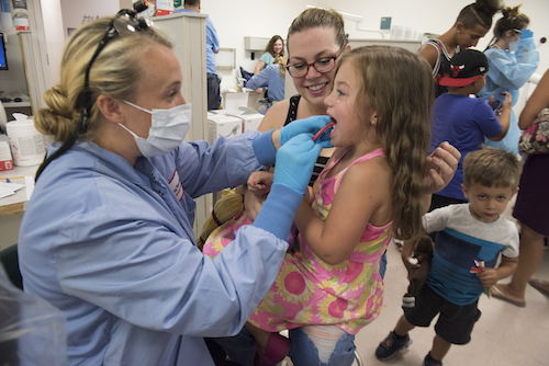 Children Received Free Dental Care From Stony Brook School of Dental Medicine at Its Annual Give Kids A Smile Event