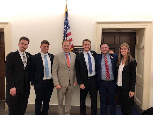 SDM Students Meet With Congressman Lee Zeldin in Washington D.C.