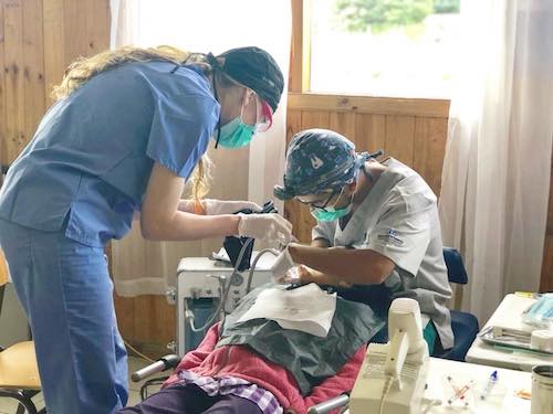 Students Provide Care in Neltume, Chile