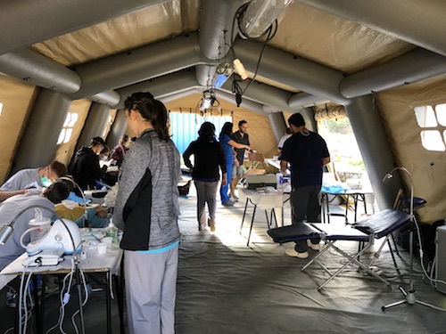 School of Dental Medicine Outreach in Neltume, Chile