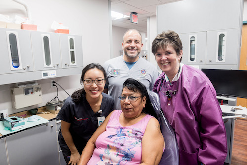 Stony Brook School of Dental Medicine Students, Faculty and Staff Provide Care in Pine Ridge, South Dakota