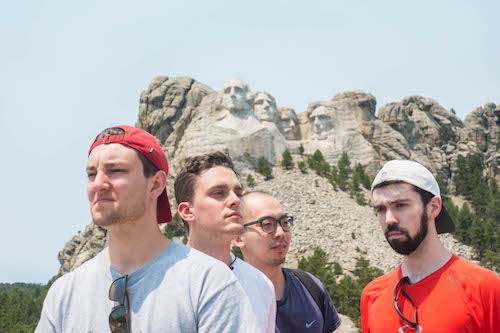 Stony Brook School of Dental Medicine Students at Mount Rushmore