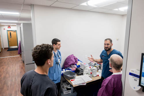 Stony Brook School of Dental Medicine Faculty and Students at Pine Ridge Indian Health Services Hospital Facility