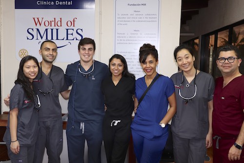 Stony Brook School of Dental Medicine Students in La Romana