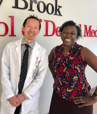 Dr. David Lam and Dr. Nora Odingo