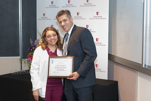 Lisbeth Hernandez Receives Suffolk County Dental Society Award