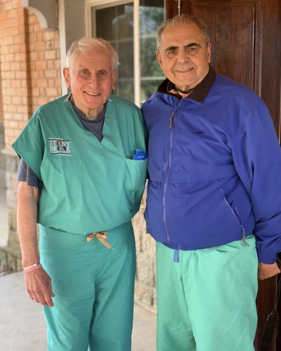 Stony Brook School of Dental Medicine's Dr. Laurence Wynn and Dr. Joseph Hamil Willoughby