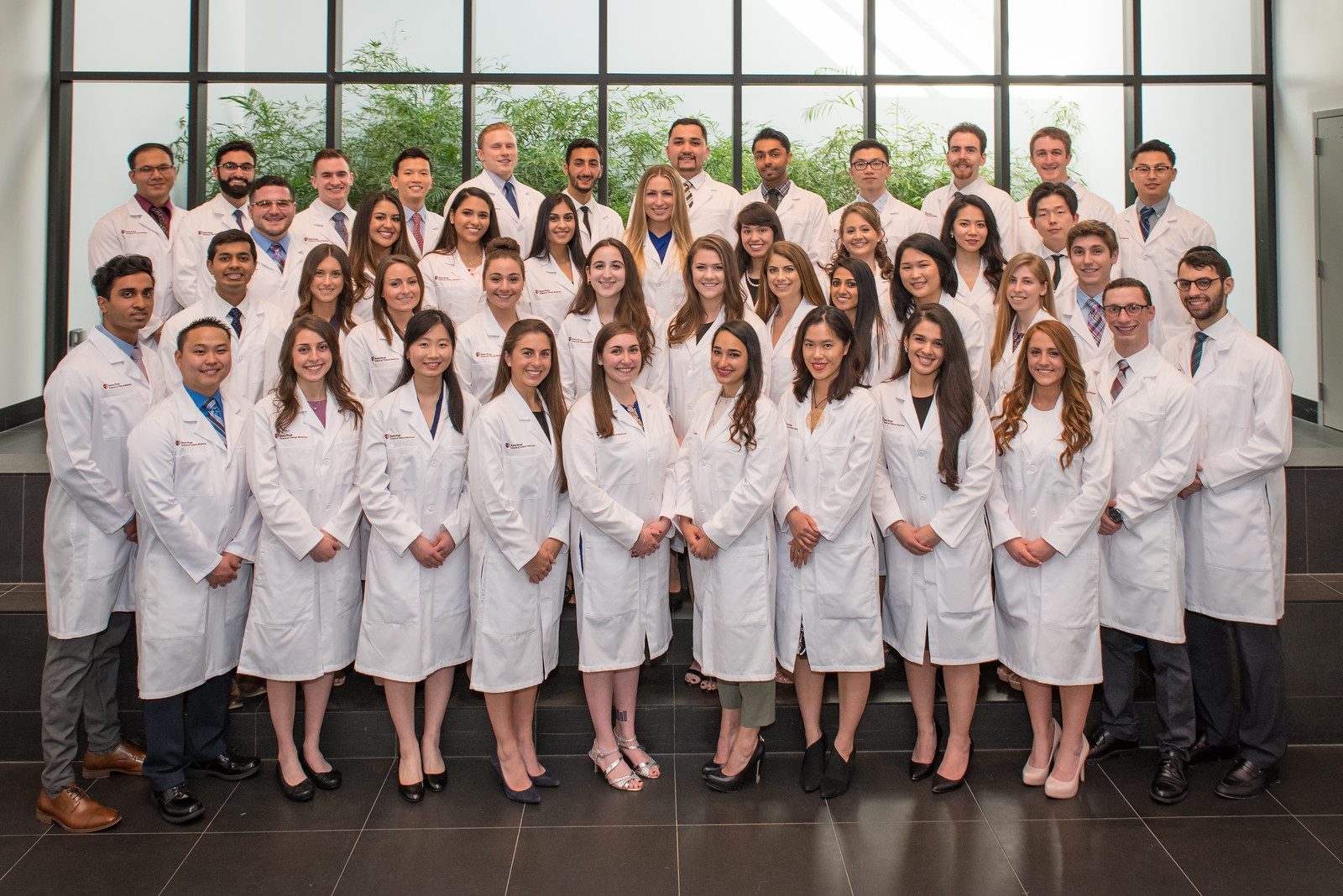 Stony Brook University School of Dental Medicine's Class of 2021 at their White Coat Ceremony