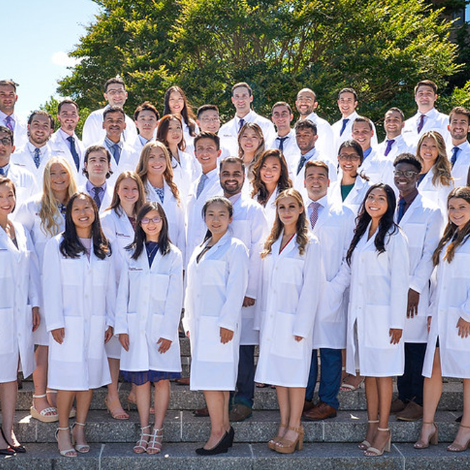 School of Dental Medicine's Class of 2023 Receive Their White Coats, Enter into Clinical Care  